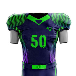 Uniforme de Fútbol Americano Personalizable de Alta Calidad para Hombre, Talla Grande, 100% Poliéster, Transpirable, de Secado Rápido, Camisetas Lisas - Product Image 3
