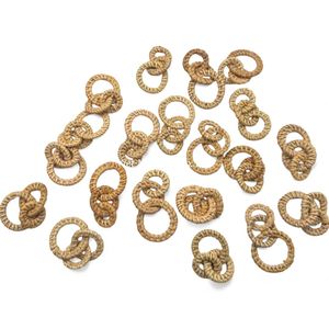 Abalorio de Ratán Hecho a Mano para la Fabricación de Joyas, Pendientes, Collares y Accesorios de Vietnam - Product Image 3