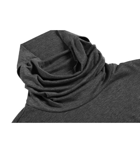 Camisas de pesca transpirables de secado rápido UPF 50 + camisas de pesca con capucha de diseño personalizado de manga larga Color gris poliéster Spandex - Product Image 5