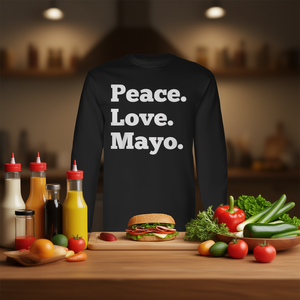 Maglietta a maniche lunghe Mayo Mayonnaise Lover Foodie Meme per promozioni - Product Image 3