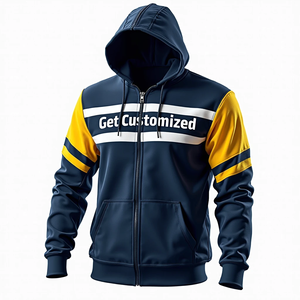 Sudadera con Capucha para Hombre, Duradera, Estilo Urbano, Sublimada, Personalizada, 100% Poliéster, Mezcla de Algodón Básico, Sensación Urbana - Product Image 3