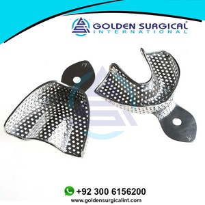 Bandeja de Impresión Dental de Acero Inoxidable, Bandeja para Dientes Autoclavable, Bandejas para Instrumentos Dentales, Herramientas de Dentista - Product Image 2