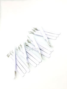 RMI ensemble de pinces à épiler d'extension de cils blancs les plus populaires - Product Image 3