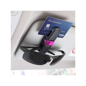 <b>Car</b> Sunglasses Holder Card <b>Clip</b>-Rotating Visor Organizer - Product Image 1