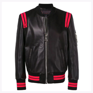 OEM Custom Black College <b>Baseball</b> <b>Bomber</b> <b>Jacket</b> Hot selling Winter Blank Plain Letterman Varsity <b>Jackets</b> for Men - Product Image 4