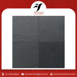 Tuiles polies extérieures de décoration de sol de mur de placage d'ardoise noire de Jack disponibles au prix bon marché - Product Image 2
