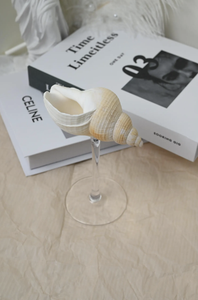 Verre à vin coquillage Parfait pour les concepts de complexes tropicaux Événements de fruits de mer et style culinaire décoratif - Product Image 5