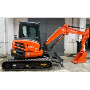 รถขุดขนาดเล็ก Kubota U55-5 5.5 ตัน มือสอง พร้อมใช้งานสำหรับงานวิศวกรรมเทศบาล - Product Image 1