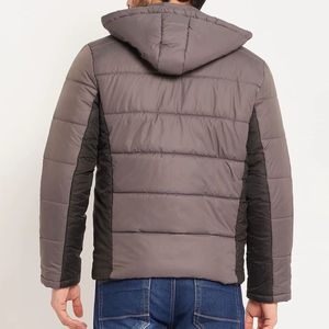 Blouson aviateur pour homme, coque en toile, respirant, écologique, blouson matelassé, veste d'hiver - Product Image 6