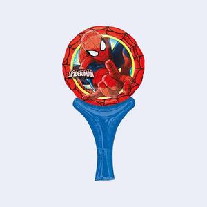 Globo de Aluminio de Spiderman 15x30cm, Decoración para Fiestas, Bolsa de 2 Piezas - Product Image 1
