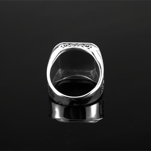 yunnique Personalized Vintage Stainless Steel Viking Compass <b>Ring</b> for Men-Gift - Product Image 3