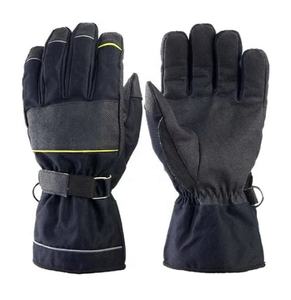 Pompier gants à manchette courte sauvetage d'urgence pompier pompier résistant aux coupures tactique - Product Image 6