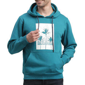 Sudaderas con capucha de invierno personalizadas para hombre Último diseño Impreso digital Patrón sólido Ropa regular Venta en línea Material de poliéster/algodón - Product Image 1