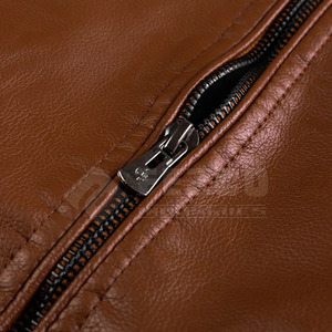 Veste d'hiver en cuir véritable pour hommes-Élégante et durable, imperméable et respirante pour la saison hivernale - Product Image 3