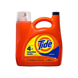 Détergent à lessive liquide sans marée et doux 154 onces 125 charges - Product Image 3