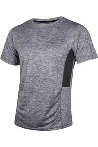 T-shirt blanc de haute qualité pour hommes Dry-Fit Active Athletic Performance T-shirt Slim Fit en gros pour hommes - Product Image 4