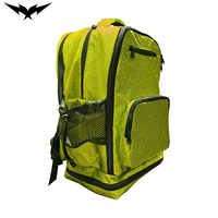 Mochila Unisex de Gran Capacidad Personalizada para Niños, con Brillantina, Diseño Geométrico, Duradera, Impermeable, con Cierre, 20-36L