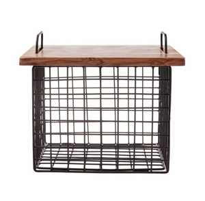 ZAM ZAM IMPEX New Arrival Single-Tier Kitchen <b>Storage</b> <b>Vegetable</b> and Fruits <b>Basket</b> With Chopping Board Reasonably Priced - Product Image 3