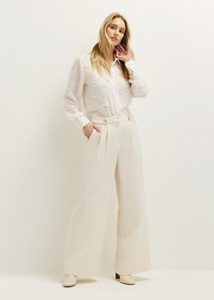 Camicetta Boho <span class=keywords><strong>con</strong></span> <span class=keywords><strong>Frange</strong></span> Personalizzata da Donna, Manica Lunga, <span class=keywords><strong>con</strong></span> Colletto e Bottoni Frontali, Produzione OEM all'Ingrosso da Fabbrica di Abbigliamento Cinese - Product Image 5
