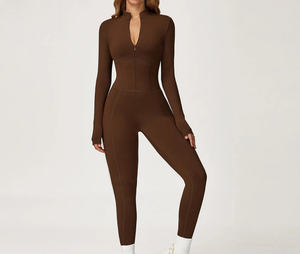 Monos de Yoga sin Costuras, Ropa Deportiva, Rompers, Levanta Glúteos, Espalda Descubierta, Sin Mangas, de una Pieza, Leggings de Gimnasio, Trajes Deportivos para Mujer - Product Image 5