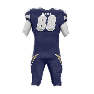 Uniforme de equipo de fútbol americano bordado personalizado nombre Número conjunto completo práctica Gamewear para hombres jóvenes - Product Image 6