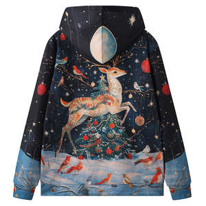 Sudaderas con Capucha Tejidas de Invierno en Oferta para Hombre y Mujer, Diseño Estampado OEM, Logotipo Frontal, Talla XS, Precio Bajo, 100% Algodón - Product Image 2