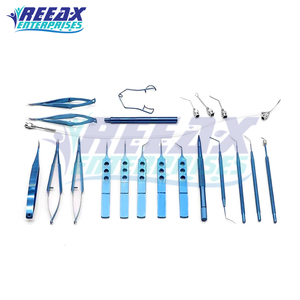 Servicio OEM buena venta juegos de microcirugía Acero inoxidable REEAX ENTERPRISES ojo instrumentos quirúrgicos oftálmicos - Product Image 2