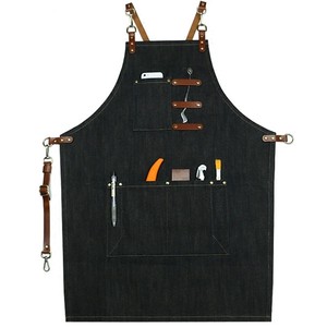 2025 Barista tạp dề với biểu tượng tùy chỉnh chất lượng cao hướng dẫn khách đồng phục cho khách sạn nhà hàng quán cà phê - Product Image 3