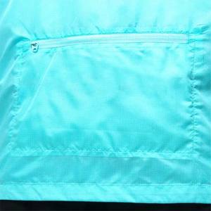 Customizable Breathable Windbreaker <b>Waterproof</b> and Windproof Plus Size Mens Coats Outdoor Jackets Solid Color Custom <b>Material</b> - Product Image 4