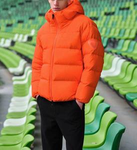 แจ็กเก็ตขนห่าน90% สำหรับผู้ชายเสื้อฮู้ดสไตล์ลำลองออกแบบได้ตามต้องการ - Product Image 3