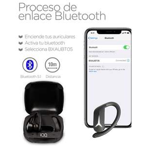 Auriculares deportivos KSIX Sport Buds 2 de 700 mAh con indicador LED de batería - Product Image 3