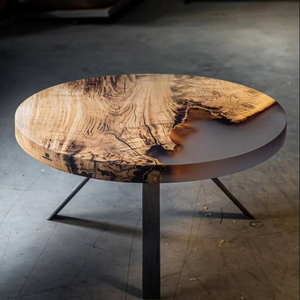 KITCHEN BRINGING and <b>WOOD</b> Best Quality Luxury Home Furniture Solid Walnut <b>Wood</b> Restaurant Dining Coffee River Kitchen Epoxy - Product Image 1