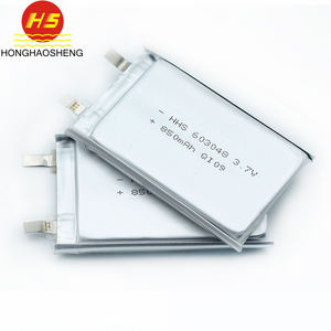 Ce 인증 <span class=keywords><strong>Lipo</strong></span> 배터리 053048 553048 583048 603048 3.7v 800mah 850mah 900mah 063048 리튬 폴리머 배터리 - Product Image 1