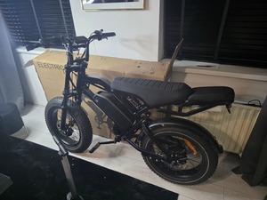 Custom 750W 1000W Ridstar Hub Motor 48V Lithium Battery 7-Speed Steel Frame <b>Hydraulic</b> Disc <b>Brake</b> Electric <b>MTB</b> Dirt Motorcycle - Product Image 5