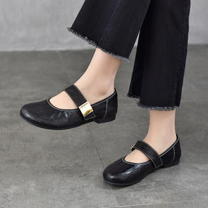 Chaussures Oxford classiques unies pour hommes, en cuir, à lacets, décontractées, pour affaires, et chaussures plates blanches élégantes pour femmes - Product Image 1