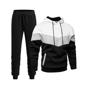 Chándal popular de dos piezas de gimnasio de alta calidad con logotipo personalizado, chándal de entrenamiento para correr, chándal para hombre OEM - Product Image 6