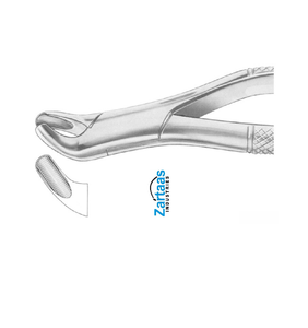 Fórceps de extracción de acero inoxidable de alta calidad, molares superiores, Fig. 24, exportadores y fabricantes - Product Image 4