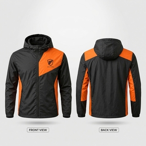 <b>Reversible</b> Stand Mens Waterproof Windbreaker <b>Jackets</b> 100% Polyester Winter Outdoor Windbreaker <b>Jacket</b> Breathable Casual Cold - Product Image 5
