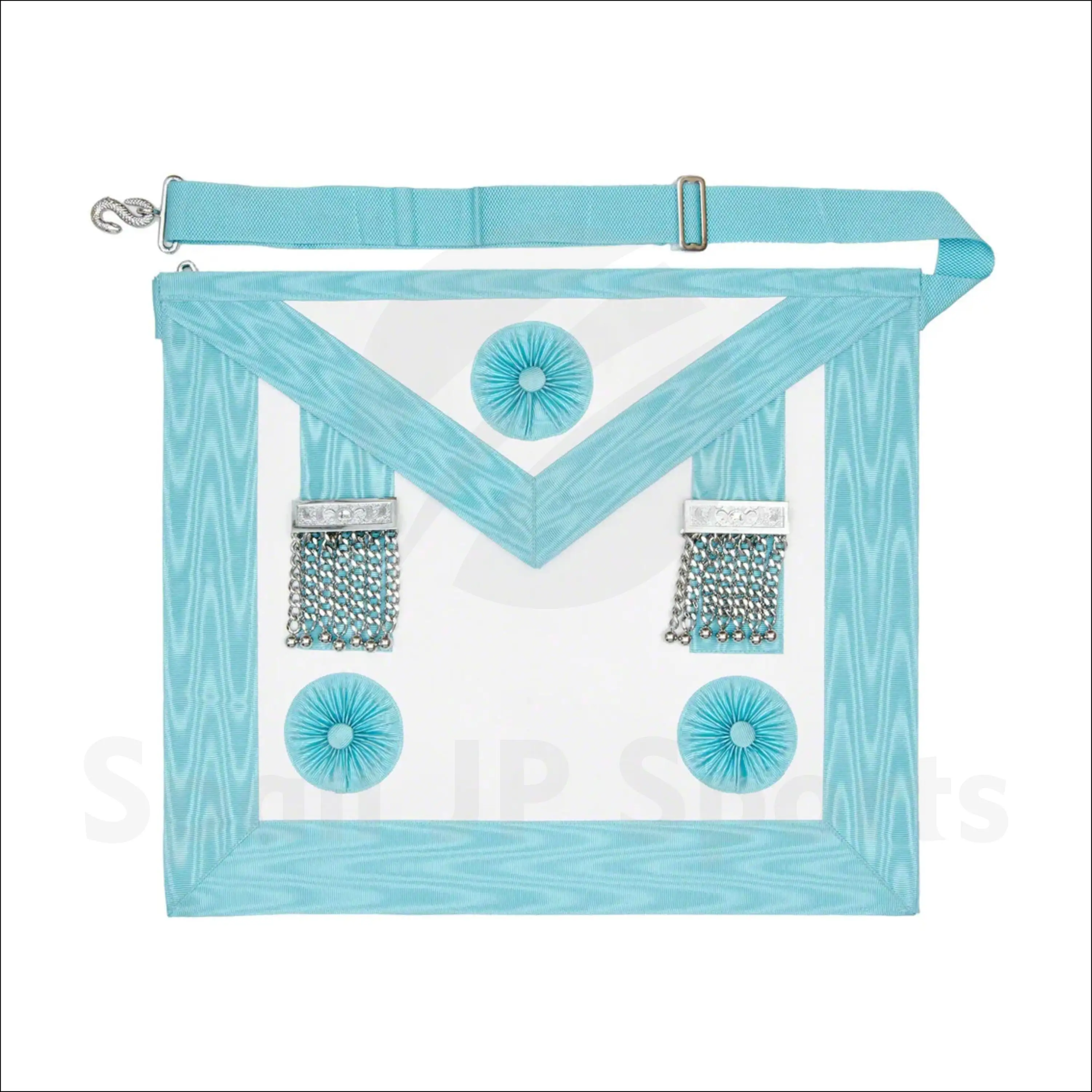 Factory Made Grand Chapter Royal Arch Masonic Regalia lambskin hand made Apron with rear pocket
