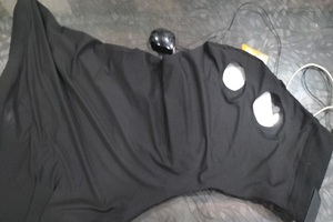 ผ้าโพลีเอสเตอร์แบบยืดหยุ่นมีฮู้ดผ้าโพลีเอสเตอร์กันน้ำพรมม้าแบบปรับแต่งได้คอลเลกชันใหม่ฤดูร้อน - Product Image 3