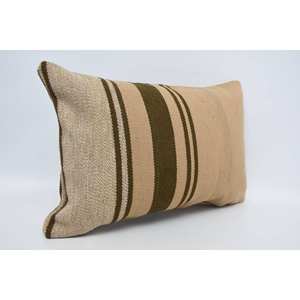 หมอนขนสัตว์ลายทางสีเบจ18X18หมอนหรูหราสไตล์วินเทจนุ่มสไตล์ชนบทสำหรับห้องนั่งเล่นโซฟาเครื่องนอนสำหรับคริสต์มาส - Product Image 3
