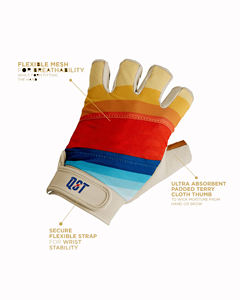QST Premium Quality <b>Leather</b> Bicycling <b>Gloves</b> Half Finger Duarbale <b>Long</b> Lasting Anti-Slip, Shock-Absorbing Anti Slip Riding <b>Glove</b> - Product Image 4