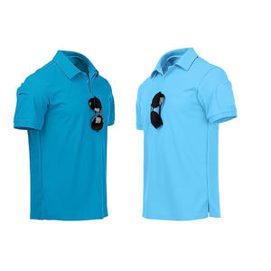 T-shirt personnalisé pour hommes Polo de sport à revers de golf T-shirt polo de qualité en jersey pour hommes - Product Image 2