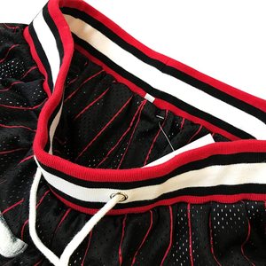 Pantalones Cortos Deportivos de Malla para Hombre con Logotipo Personalizado, Cintura Elástica Cómoda, Poliéster, Malla Gruesa, Impresión por Sublimación - Product Image 2