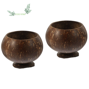 ¡Top Venta y Top One Trending 2025! 100% tazas de cáscara de coco natural para bebidas de Eco2go Vietnam - Product Image 1