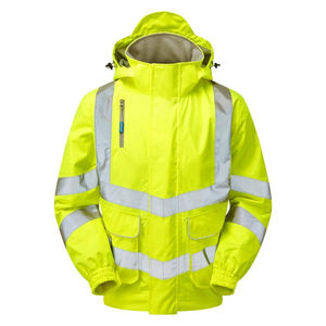 Chaqueta Impermeable de Alta Visibilidad de Dos Tonos, Nueva, 2026, Reflectante, ANSI Clase 2, EN ISO 20471 Clase 2, con Logotipo Personalizado, Ropa de Trabajo de Seguridad - Product Image 2