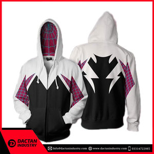 Sweats à capuche zippés de haute qualité Sweat à capuche zippé pour hommes Logo personnalisé Vêtements pour hommes Sweats à capuche et sweat-shirts zippés - Product Image 3