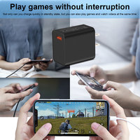 Adaptador de Pared USB Único HNT al por Mayor de 18W QC3.0 con Material Ignífugo para Teléfonos Móviles Android y Smartwatches (Enchufes UK/EU/US)