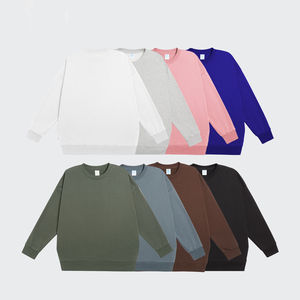 Sweatshirt pull-over de haute qualité pour hommes 100% coton couleur personnalisée design taille XS brodé prix de gros sweatshirts imprimés - Product Image 1