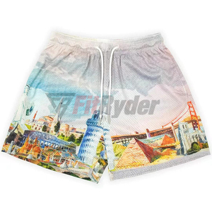 Shorts de fitness de haute qualité pour hommes avec poches Logo personnalisé décontracté motif solide séchage entraînement course pantalons courts prix OEM - Product Image 1